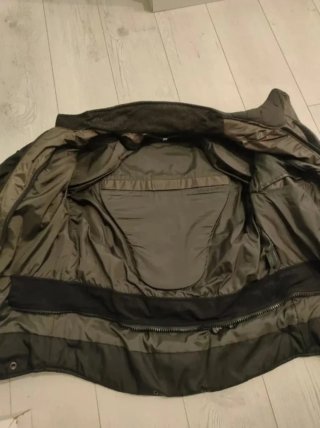 Chaqueta Moto Rev'it Hombre Negra/Marrón