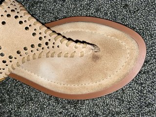 Sandalias Zara Serraje Pulsera Doble Arena