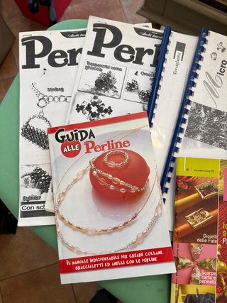 Riviste, manuali, tutto sulle perline 11 pezzi com