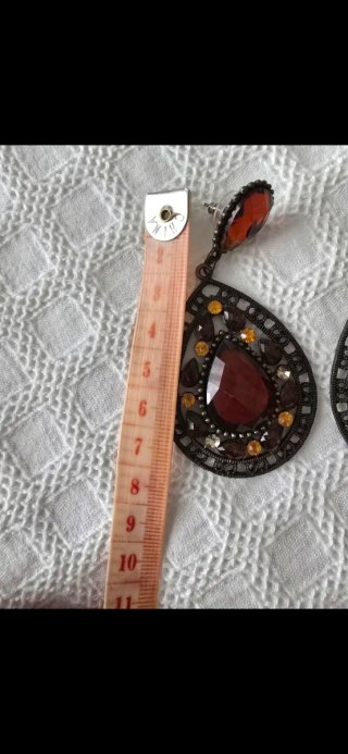 Pendientes Parfois Marrones y Naranjas