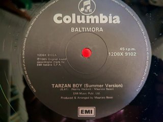 Baltimora Tarzan Boy 12 1985 UK 12"