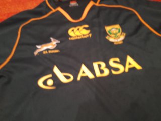 Camiseta Rugby Sudáfrica Talla XXL