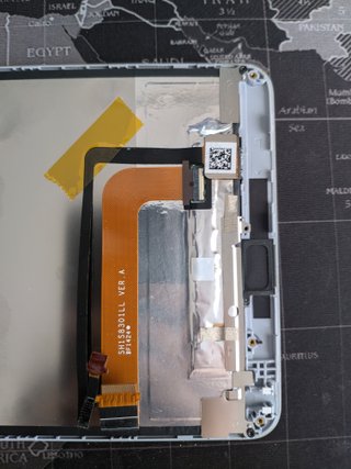 Schermo Huawei MediaPad M1 + pezzi di ricambio