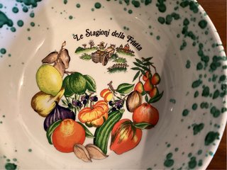 Ciotola Stovit Vintage Anni 80 Frutta