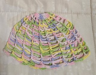 Gorro casquete/Mesh hat calado
