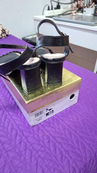 Sandalias Verano Dulanka Negras Talla 40