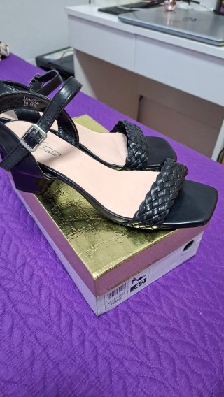 Sandalias Verano Dulanka Negras Talla 40
