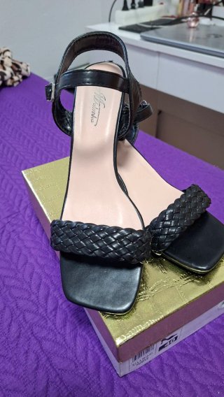 Sandalias Verano Dulanka Negras Talla 40