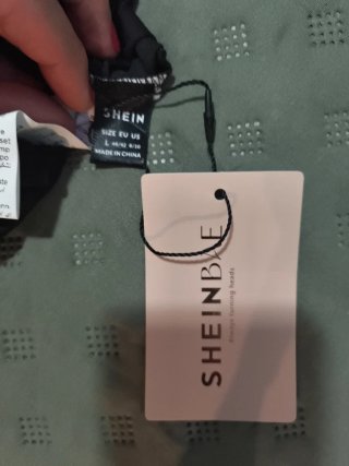 Mono campana Shein negro