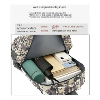 Mochila 20L senderismo camping ligera
