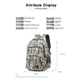 Mochila 20L senderismo camping ligera