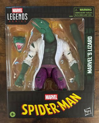 Marvel Legends Lagarto Spider-Man Figura