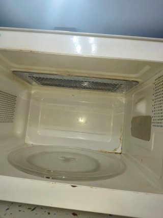 Microondas Taurus Blanco En persona