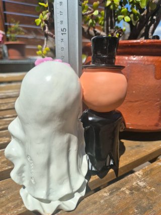 Pareja Novios Tarta Boda Adorno