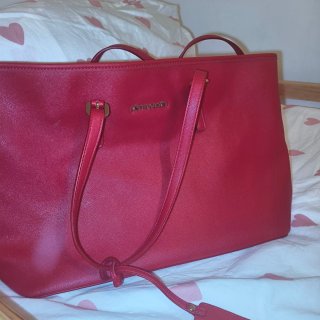 Bolso Pierre Cardin Rojo Mujer