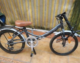2 Bicicletas plegables Megamo Zambra 20