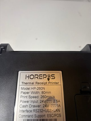 : Impresora TPV Horepos HP-260N Tickets