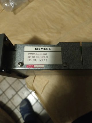 Siemens Sinumerik 6FC5235-0AA05-0AA1 Floppy Disk