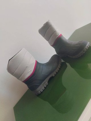Botas Quechua Talla 38 Negras/Gris