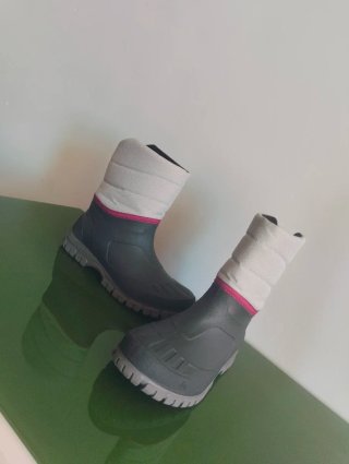Botas Quechua Talla 38 Negras/Gris