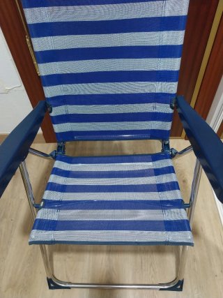 Silla plegable playa y jardín
