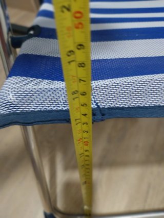 Silla plegable playa y jardín