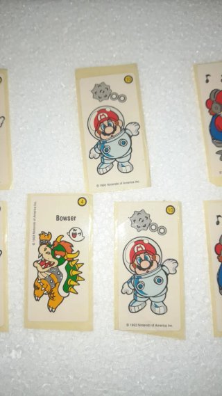 Cromos Mario Bros Chiclets