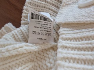 New Sak Woman Cárdigan Blanco Talla M