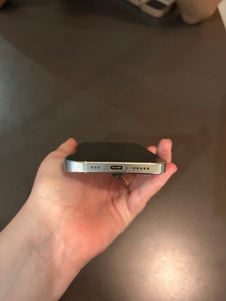 iPhone 16 Pro Titanio Blanco Plateado