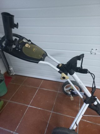 Carro de golf Powakaddy 3 ruedas plegable