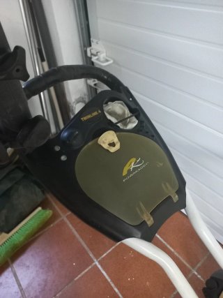 Carro de golf Powakaddy 3 ruedas plegable