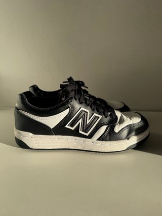 New Balance 480 Zapatillas Negras y Blancas