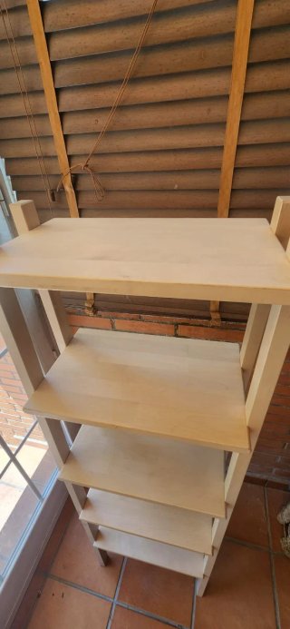 Estantería Escalera IKEA Madera Clara