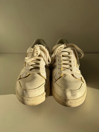Adidas Continental Doradas Blancas
