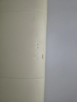 Cabecero 150 cm polipiel beige
