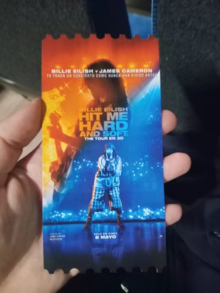 Entrada Billie Eilish: Hit Me Hard and Soft Ocine