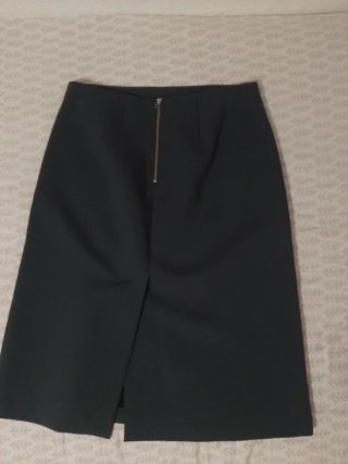 Falda Zara gris