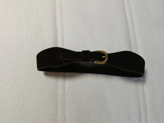 Cinturón fajín piel. Mango, talla M
