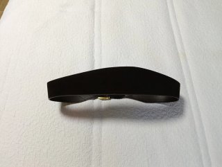 Cinturón fajín piel. Mango, talla M