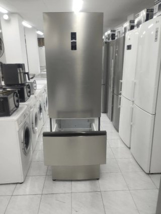 NEVERA MARCA HAIER Acero inoxidable
