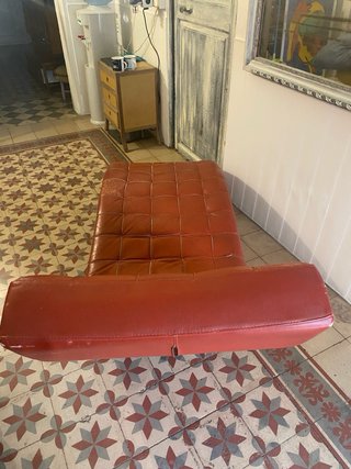 Chaise longue cuero  Roche Bobois. COLECCIÓN