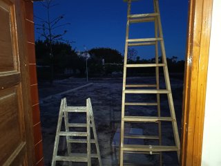Escaleras de madera