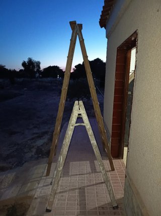 Escaleras de madera