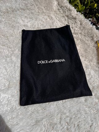 Borsa Dolce & Gabbana Vintage Pelle Blu Nero