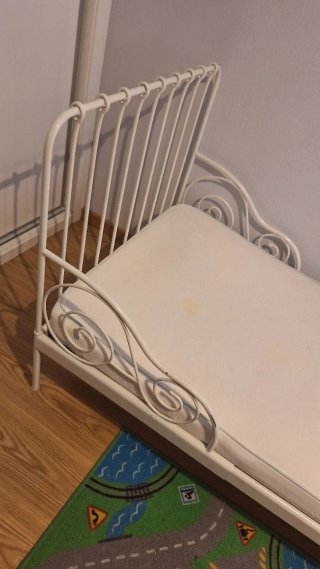 Cama extensible Ikea Blanca