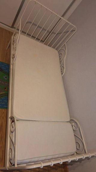 Cama extensible Ikea Blanca