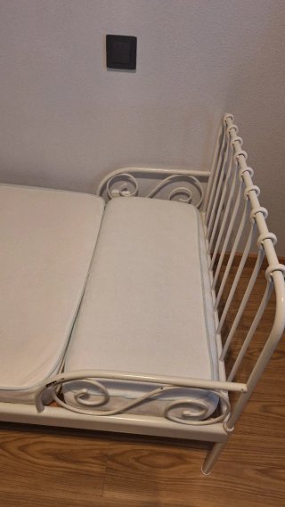 Cama extensible Ikea Blanca