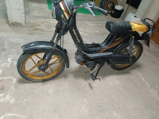 Derbi Variant Sport Negra y Dorada