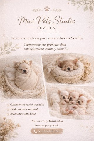 Sesión de fotos profesional mascotas