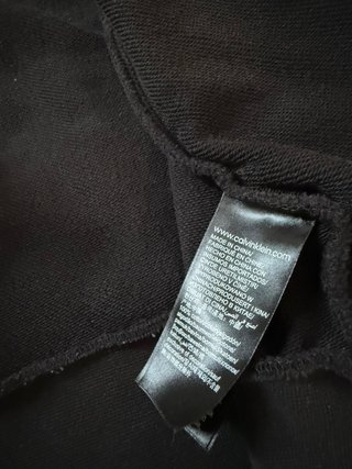 Sudadera Calvin Klein Negra